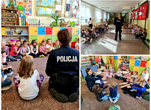 WARSZTATY PROFILAKTYCZNE Z POLICJĄ W KLASACH PIERWSZYCH