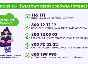 ŚWIATOWY DZIEŃ ZDROWIA PSYCHICZNEGO