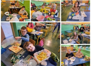 SAŁATKI W KLASIE 2C