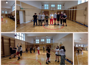 LEKCJA POKAZOWA PROWADZONA PRZEZ REPREZENTANTKĘ POLSKI W SIATKÓWCE