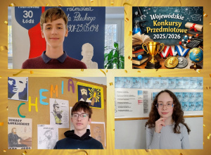 SUKCESY NASZYCH UCZNIÓW W WOJEWÓDZKICH KONKURSACH PRZEDMIOTOWYCH!