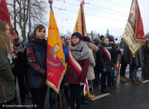 Przemarsz upamiętniający 155 rocznicę wybuchu powstania styczniowego